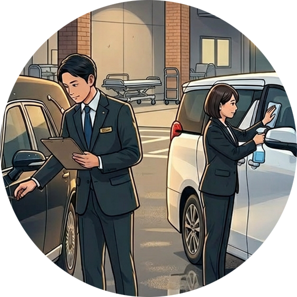 月平均残業時間・定時退社